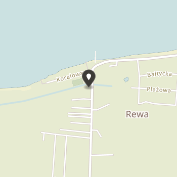 Yacht Club Rewa na mapie