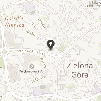 Zielonogórski Uniwersytet Trzeciego Wieku na mapie