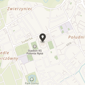 Klub Sportowy "Polonia" Nysa na mapie