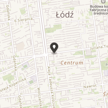 Miejski Szkolny Związek Sportowy w Łodzi na mapie