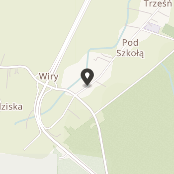 Ludowy Klub Sportowy "Czarni" w Trześni na mapie