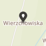 Ochotnicza Straż Pożarna w Wierzchowiskach na mapie