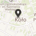 Polskie Stowarzyszenie na Rzecz Osób z Niepełnosprawnością Intelektualną Koło w Kole na mapie