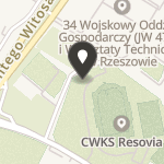 Podkarpacki Wojewódzki Szkolny Związek Sportowy na mapie
