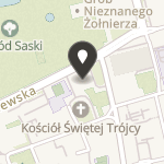 Towarzystwo Zachęty Sztuk Pięknych przy Zachęcie - Narodowej Galerii Sztuki na mapie