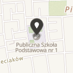 Stowarzyszenie na Rzecz Dzieci Publicznej Szkoły Podstawowej nr 1 w Ostrowcu św na mapie