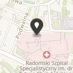 Narodowy Fundusz Ochrony Zdrowia Komitet Oddziału w Radomiu na mapie