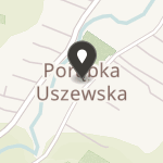 Ochotnicza Straż Pożarna w Porąbce Uszewskiej na mapie