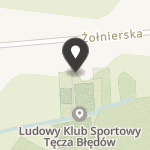Ludowy Klub Sportowy "Tęcza" Błędów na mapie