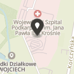 Towarzystwo Przyjaciół Szpitala przy Wojewódzkim Szpitalu Podkarpackim im. Jana Pawła II w Krośnie na mapie