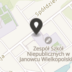 Uczniowski Ludowy Klub Sportowy "Orły Temidy" na mapie