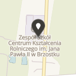 Towarzystwo Przyjaciół Zespołu Szkół Centrum Kształcenia Rolniczego im. Jana Pawła II w Brzostku na mapie